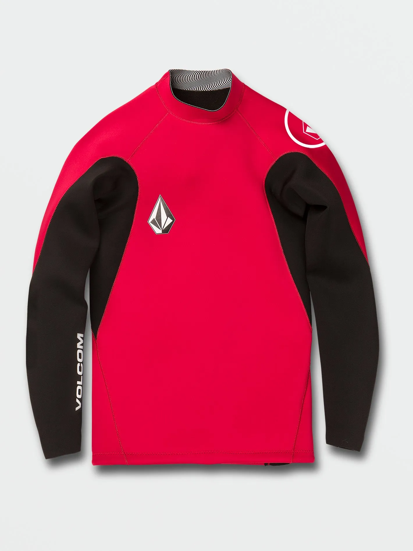 2mm Jacket UPF 50 Long Sleeve Rashguard Jacket - Red