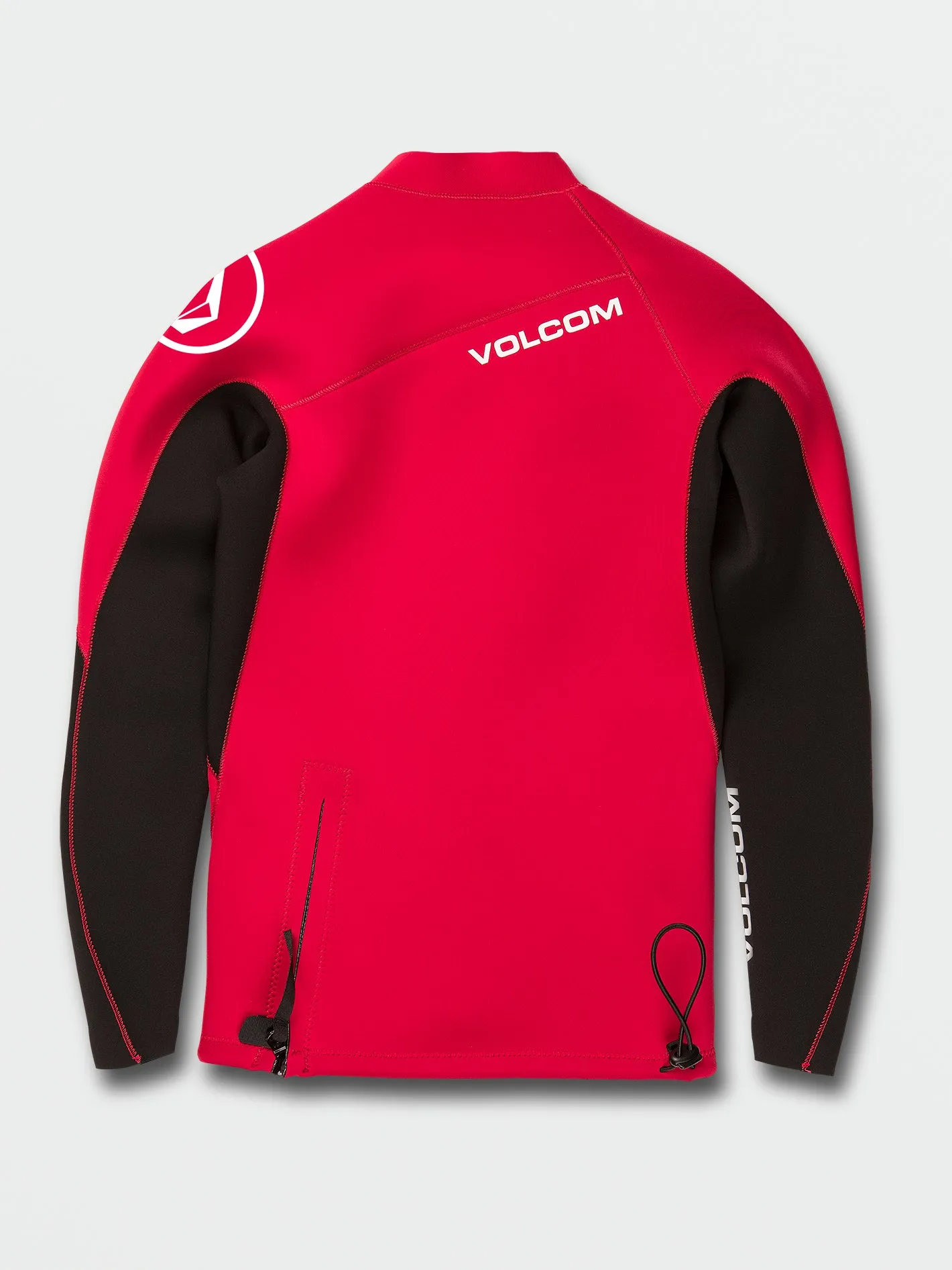 2mm Jacket UPF 50 Long Sleeve Rashguard Jacket - Red