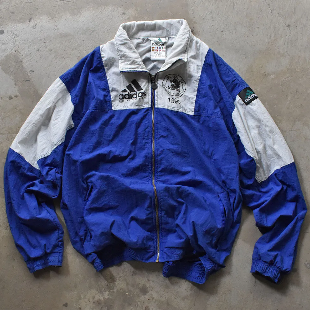 90’s adidas EQUIPMENT “1995 BOSTON MARATHON”ナイロン トラックジャケット 240508