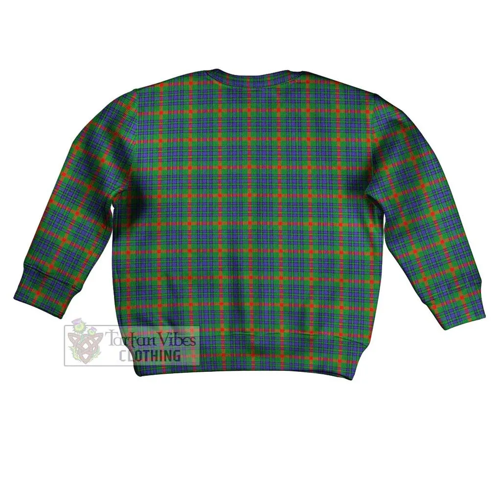 Aiton Tartan Kid Ugly Sweater