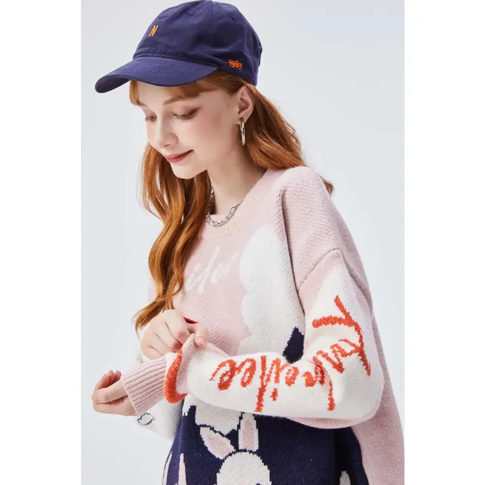 Andreilee Long Sleeve Rabbit Sweater