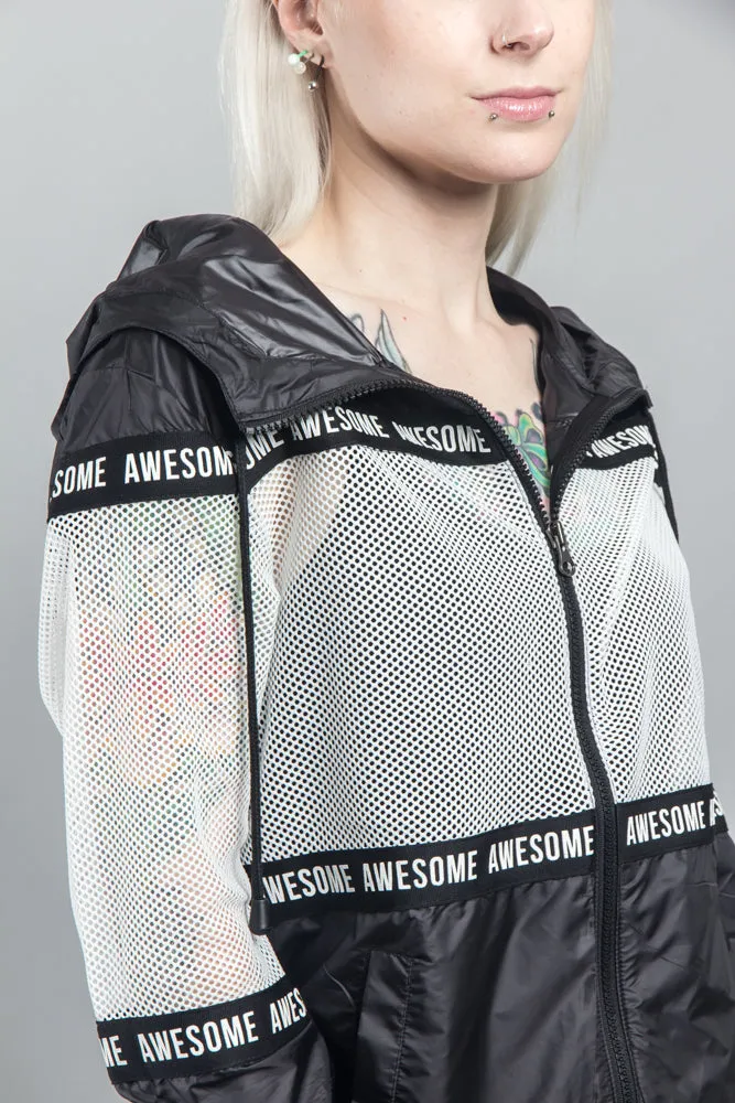 Awesome Fishnet Windbreaker