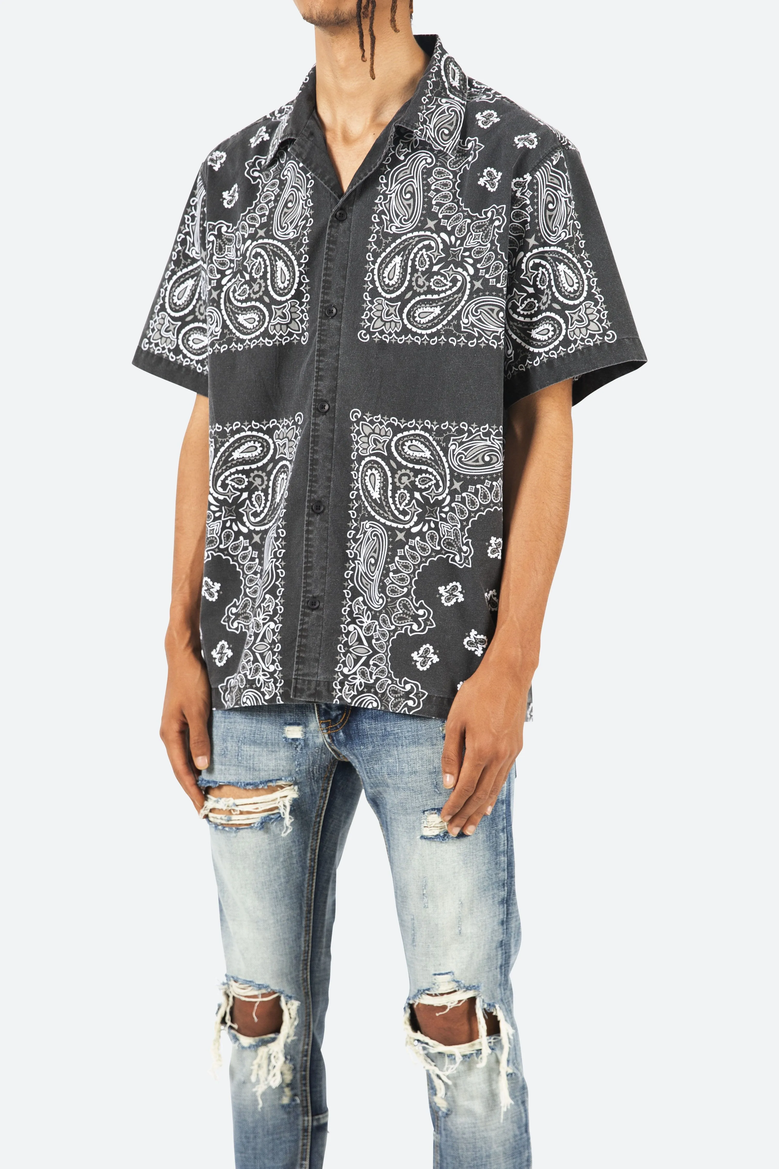 Bandana Shirt - Black