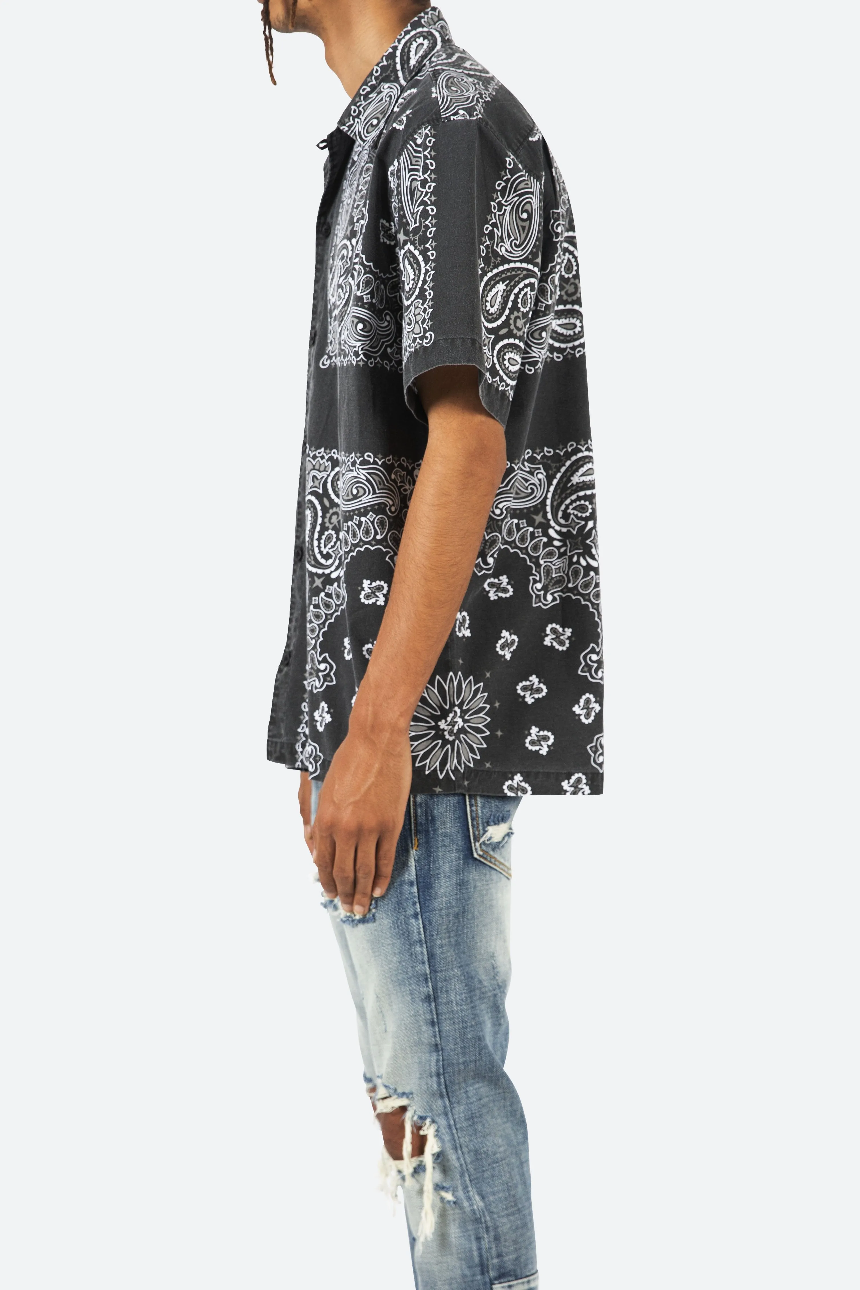 Bandana Shirt - Black