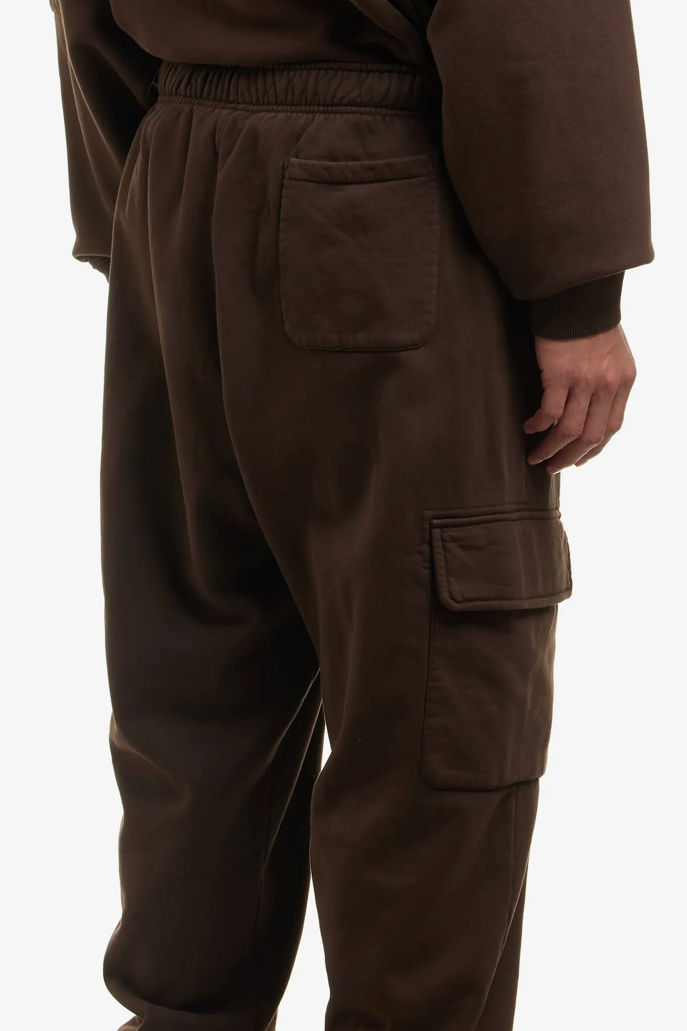 BASIC PIGMENT DYE CARGO JOGGING PANTS