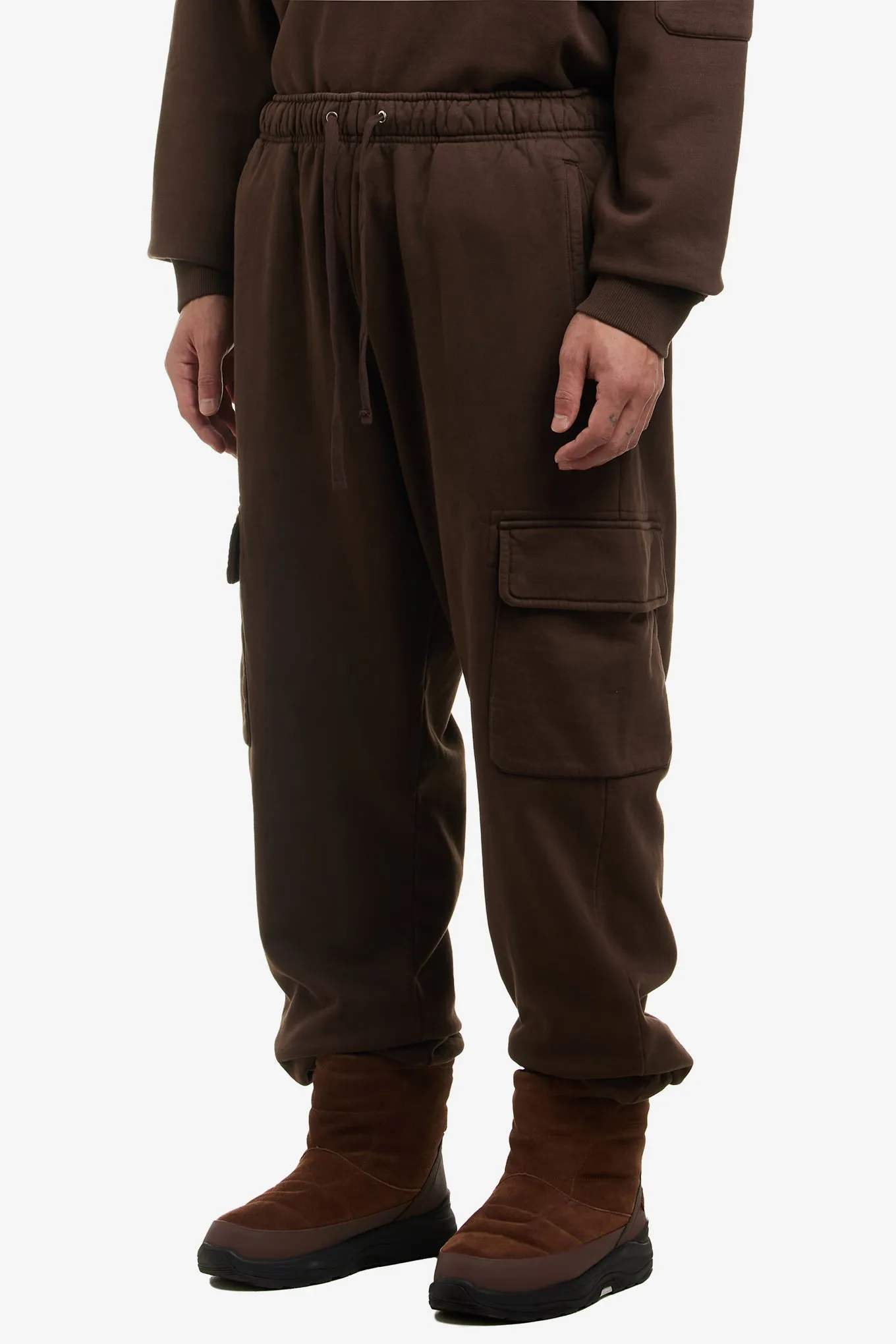 BASIC PIGMENT DYE CARGO JOGGING PANTS