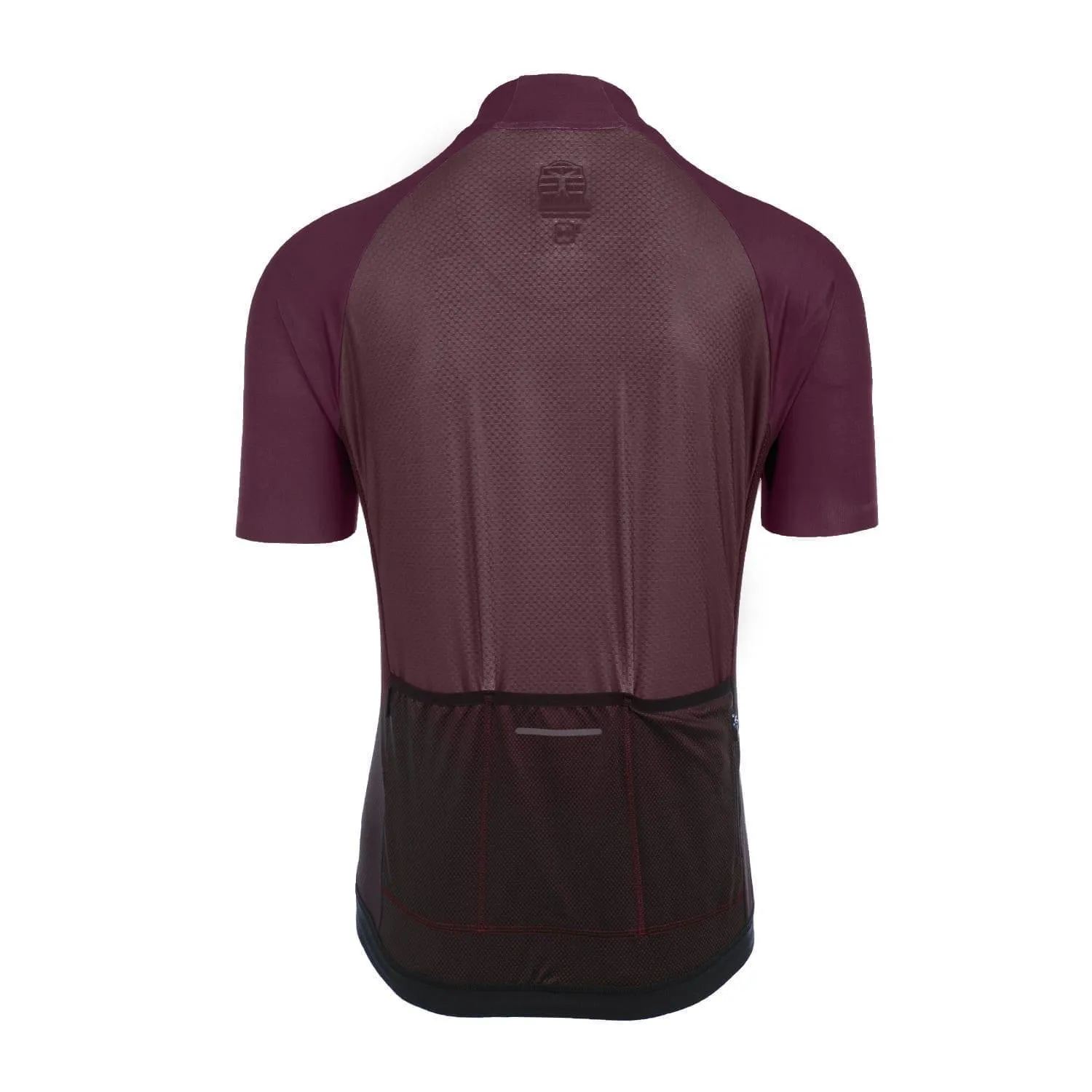 Bioracer Men'S Sprinter Coldblack Jersey - Bordeaux