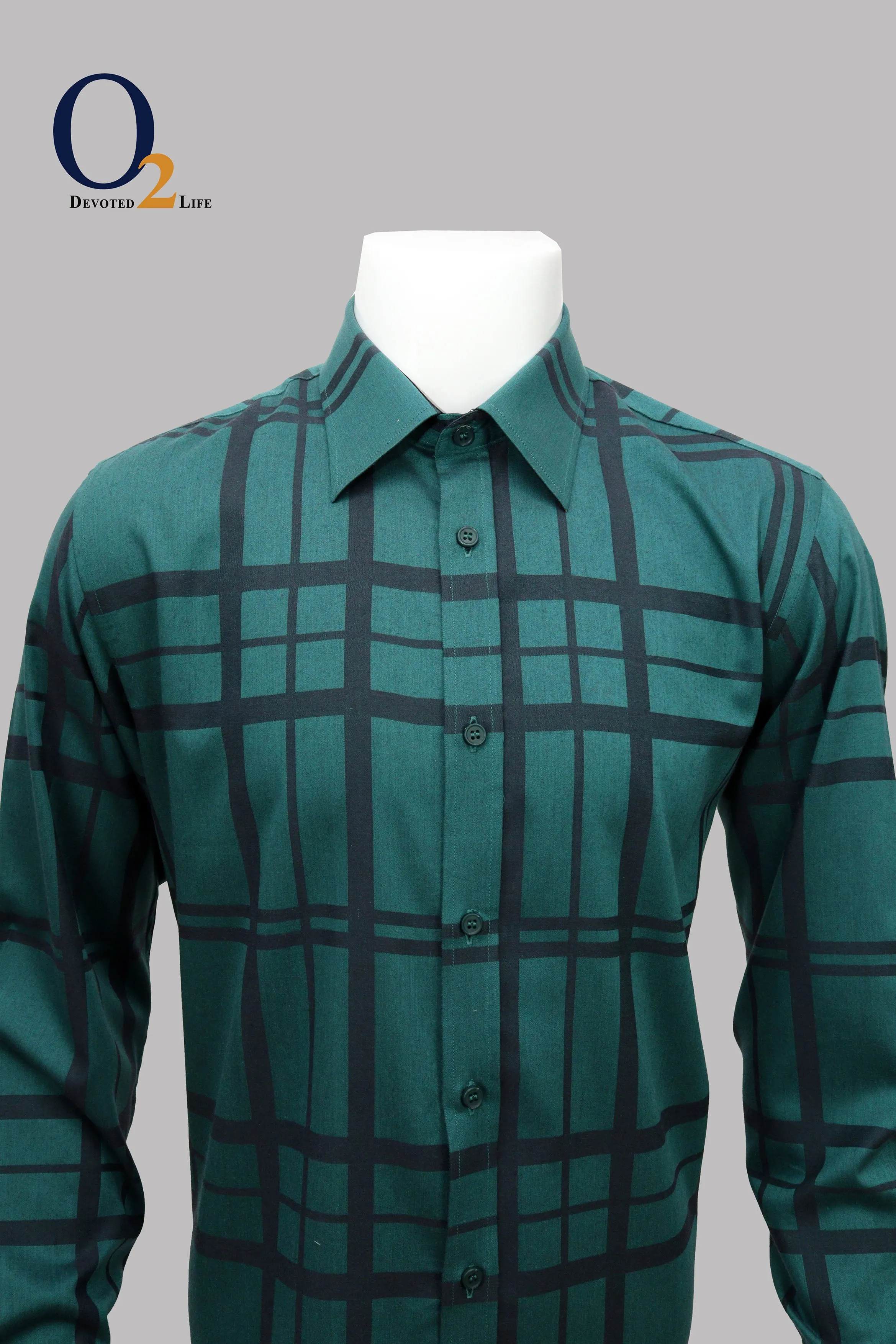 Camisa Burberry London Xadrez Cinza Masculina Shirt