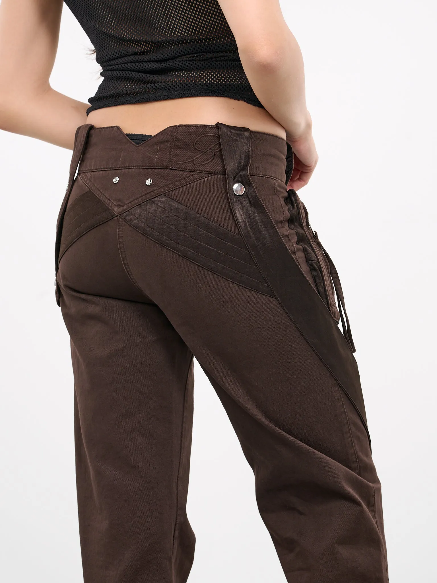 Cargo Pants (2J107A-D0541-CHOCOLATE-BROWN)