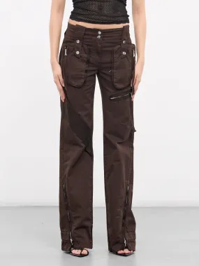 Cargo Pants (2J107A-D0541-CHOCOLATE-BROWN)