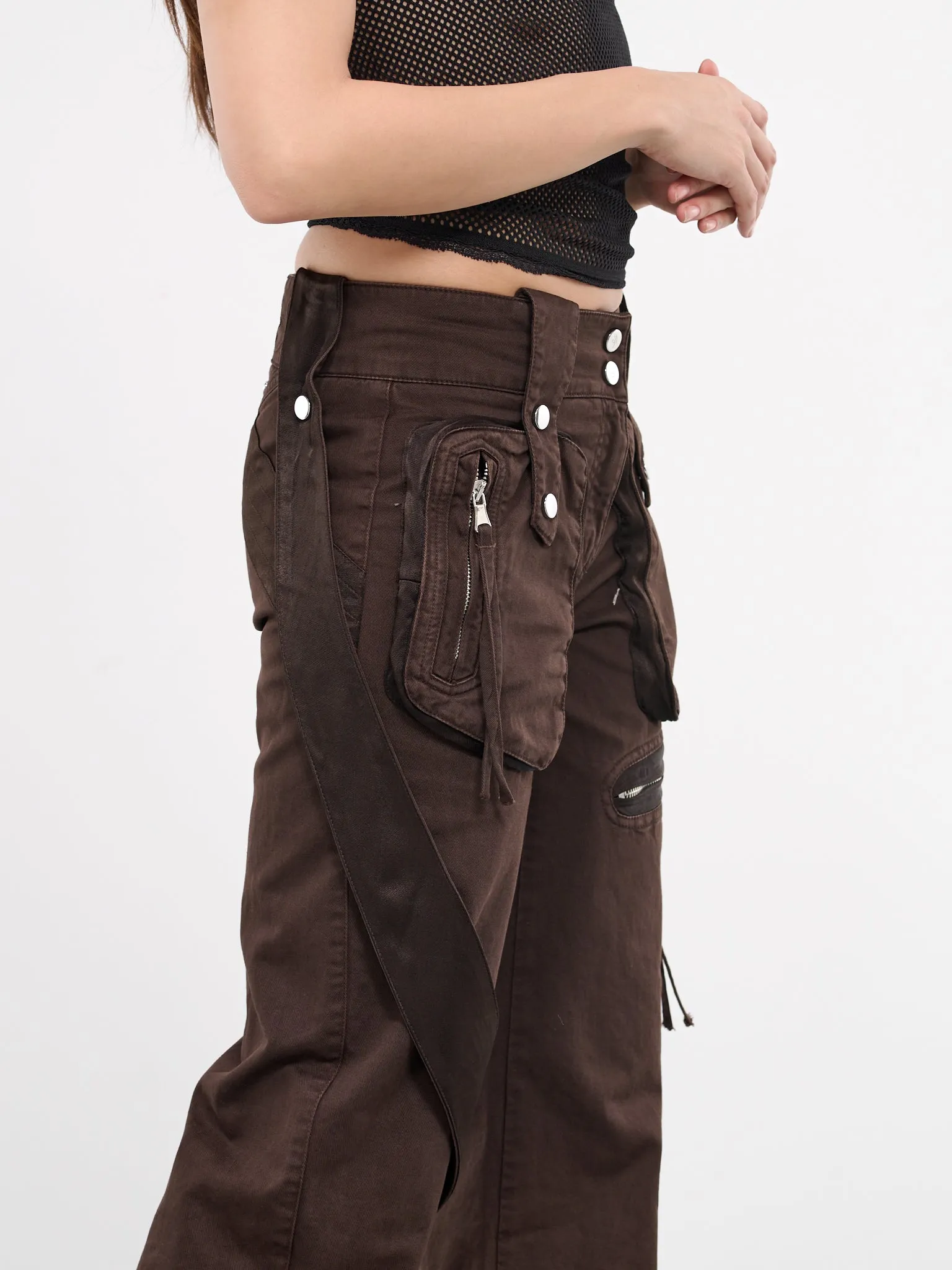 Cargo Pants (2J107A-D0541-CHOCOLATE-BROWN)