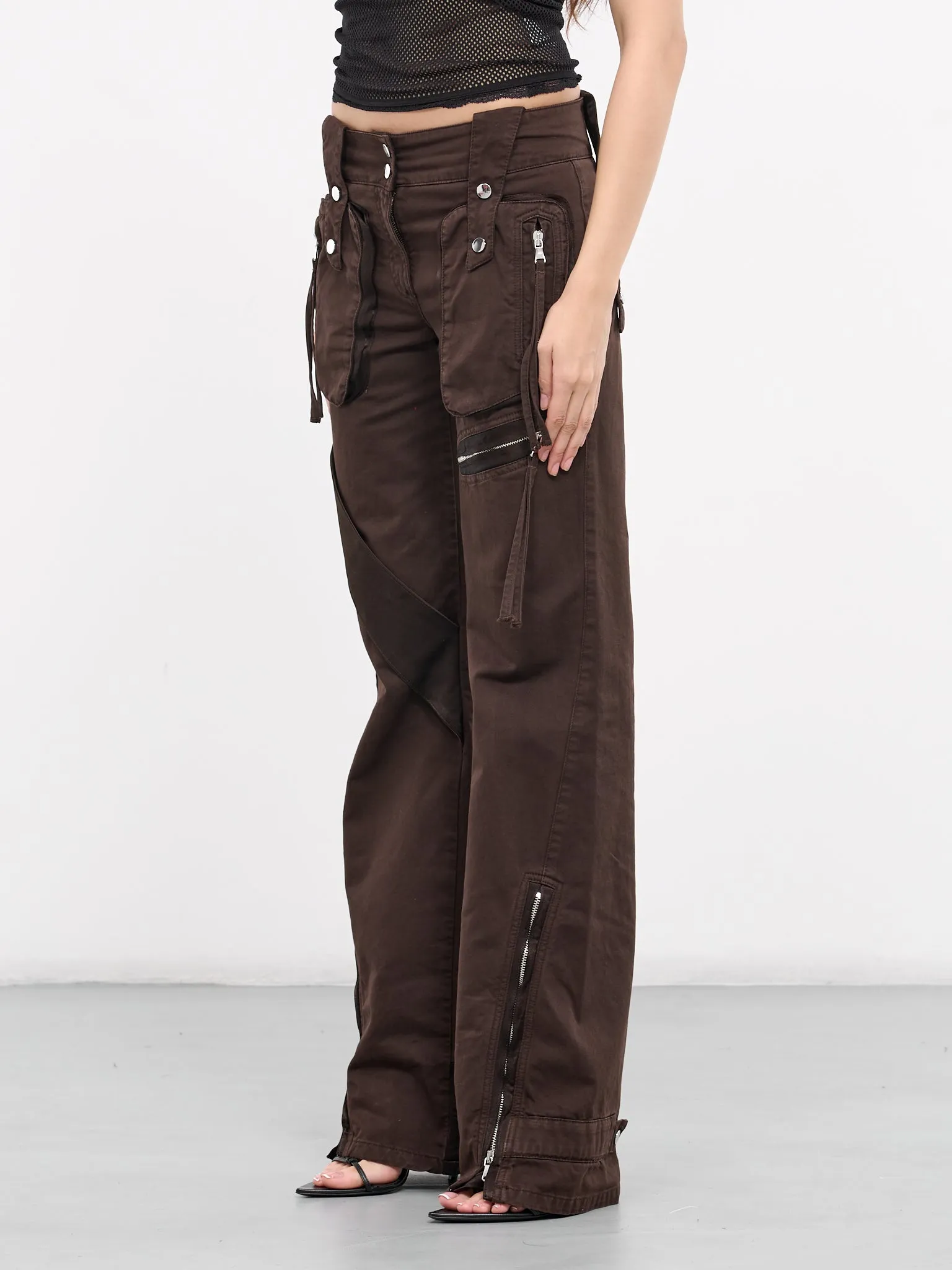 Cargo Pants (2J107A-D0541-CHOCOLATE-BROWN)