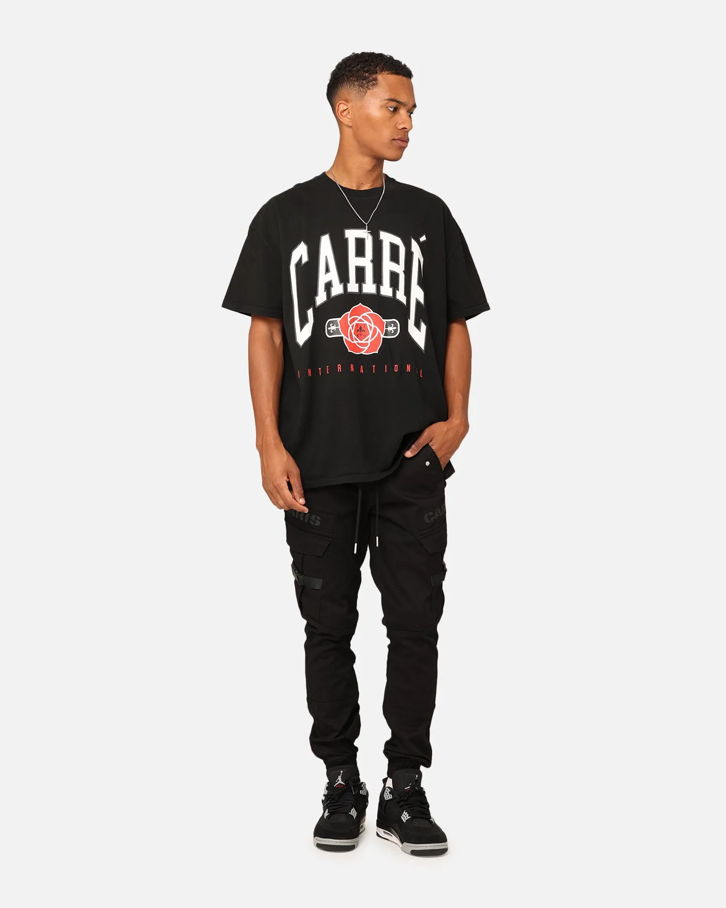 Carré Transition Cargo Joggers Black/Black