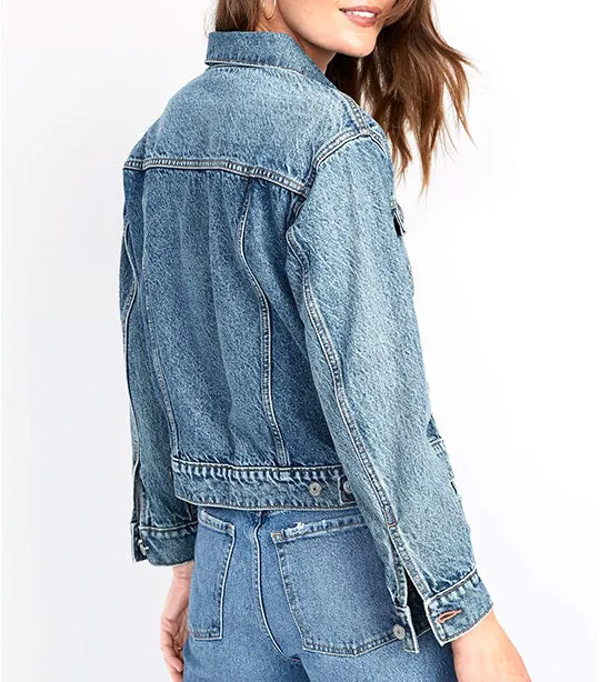 Classic Jean Jacket for Women Birdie