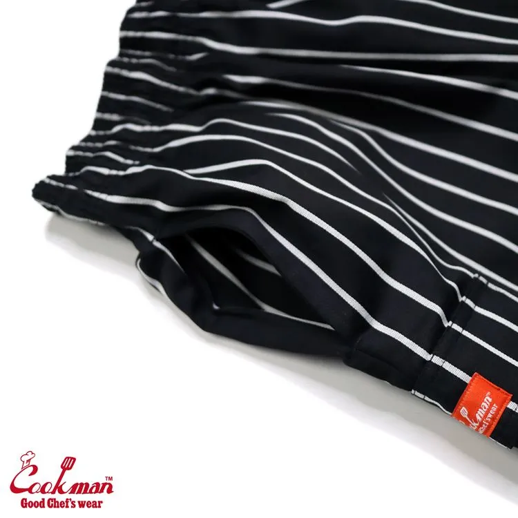 Cookman Chef Short Pants Cargo - Stripe : Black