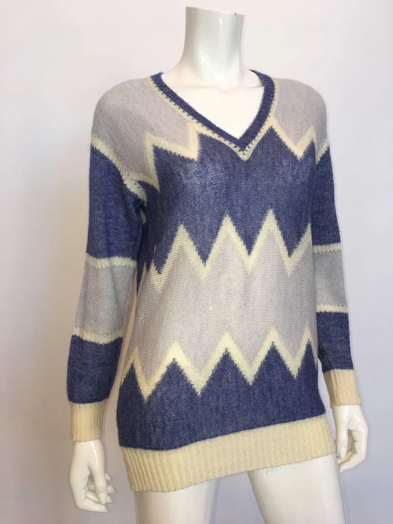 Courrèges Paris 1970's Mohair Sweater