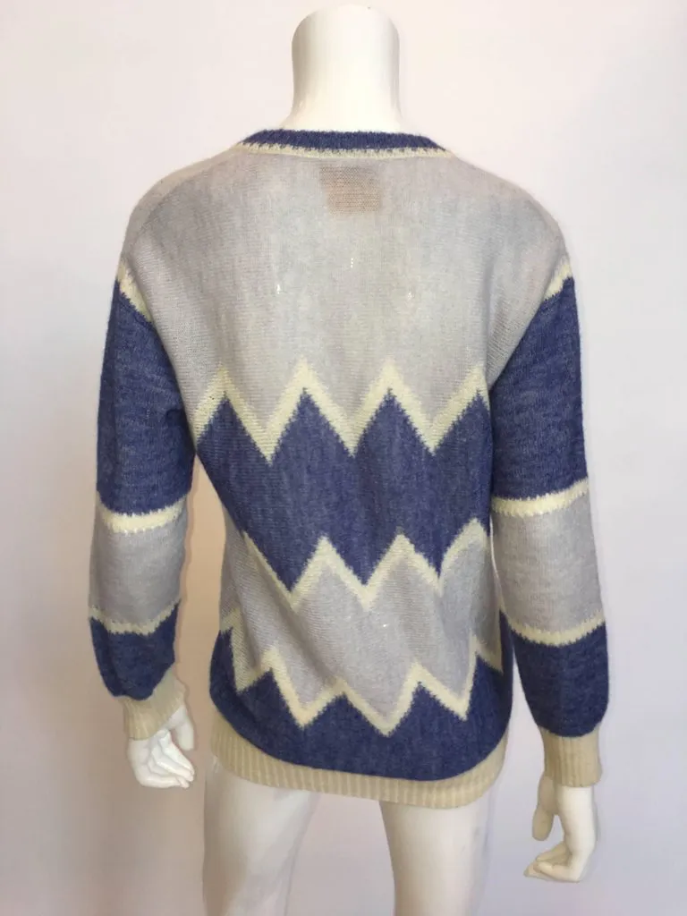 Courrèges Paris 1970's Mohair Sweater