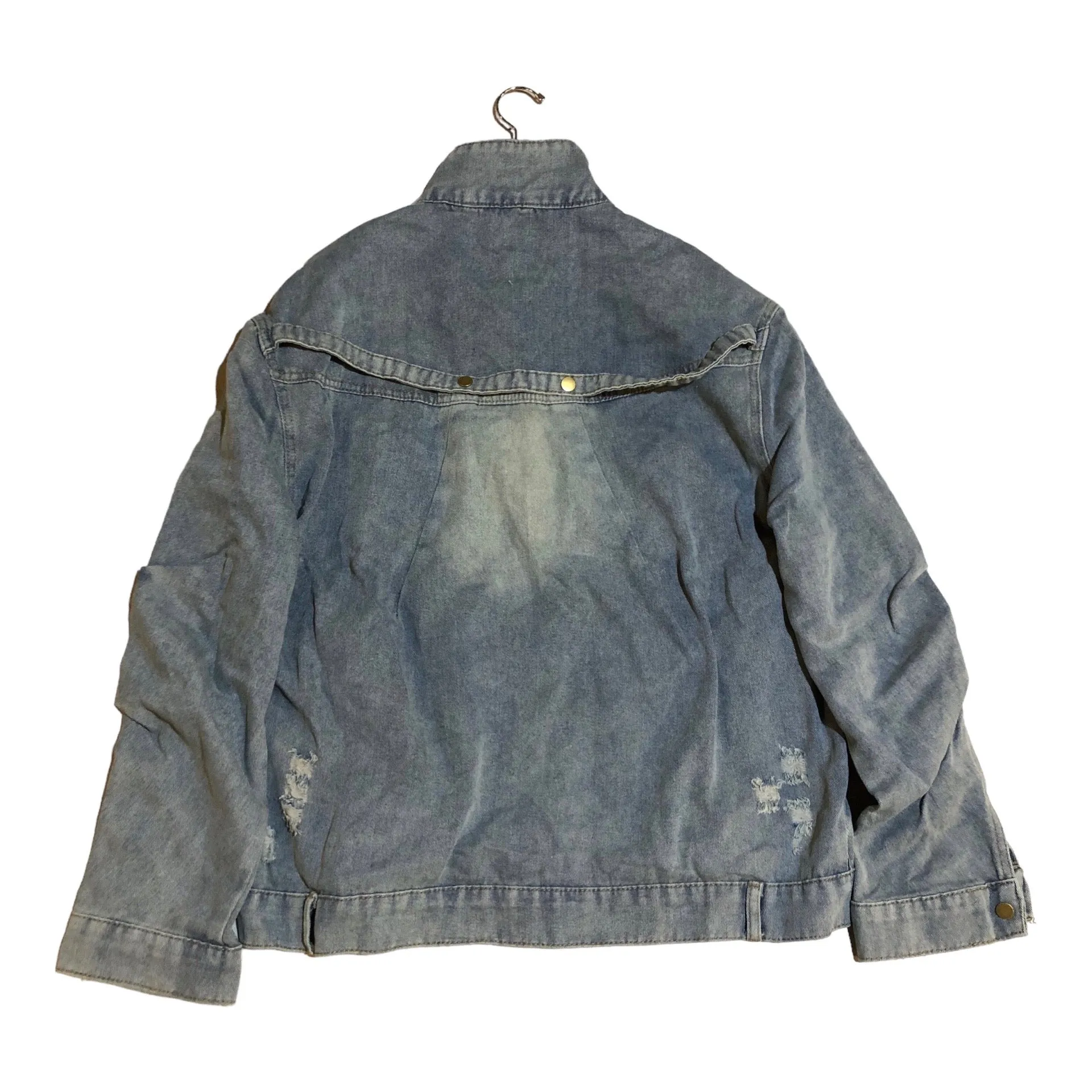 Distressed Denim Jacket