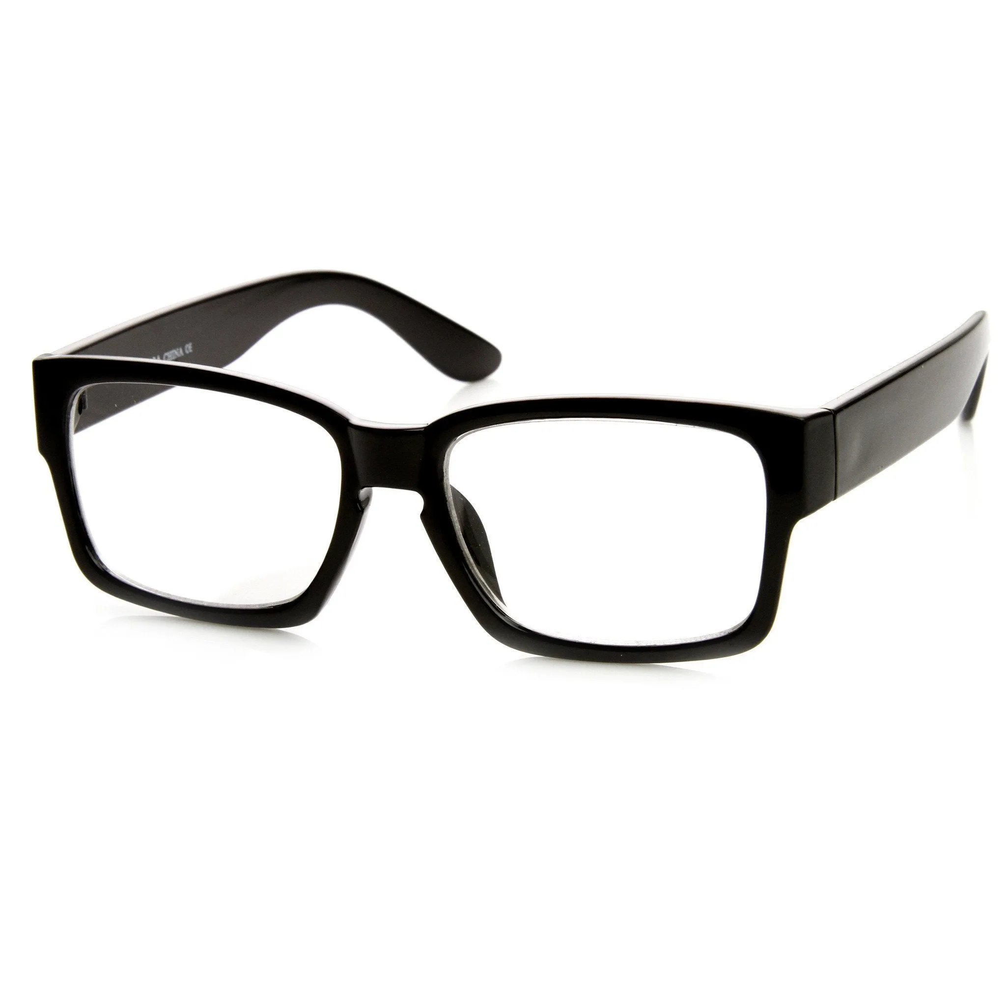 European Fashion Bold Modern Clear Lens Frames Glasses