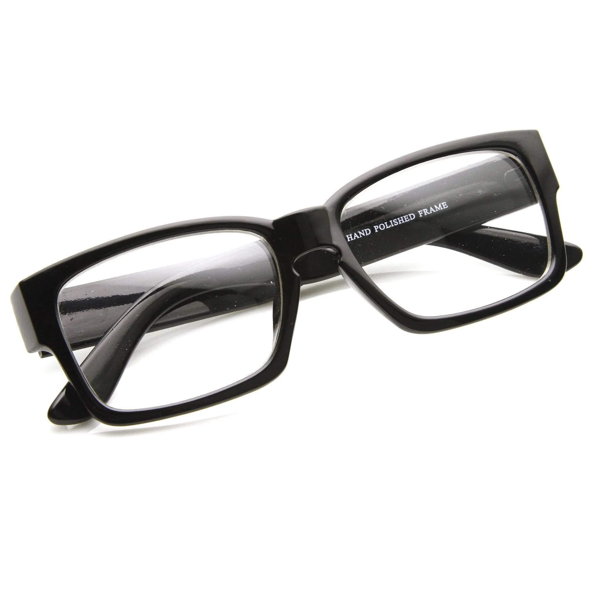 European Fashion Bold Modern Clear Lens Frames Glasses