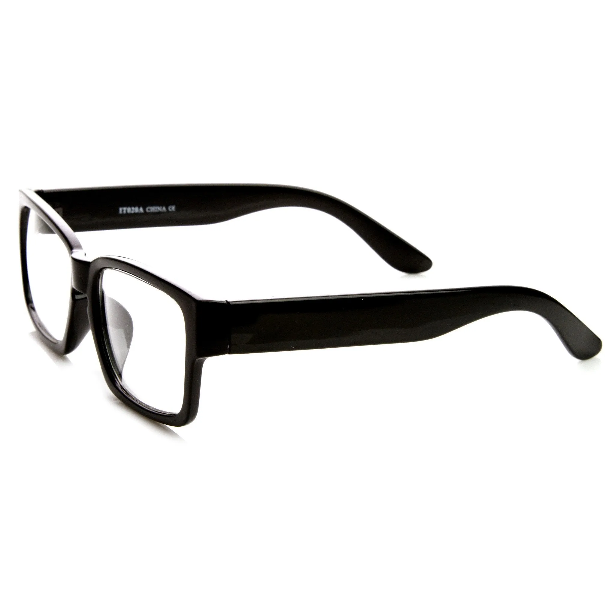 European Fashion Bold Modern Clear Lens Frames Glasses