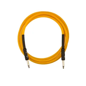 Fender 10' Instrument Cable Glow in The Dark - Orange