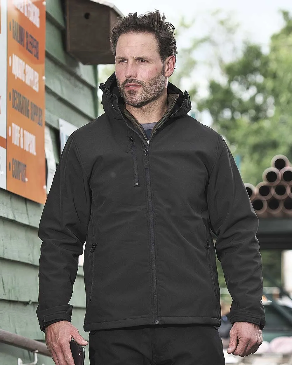 Fort Holkham Hooded Softshell Jacket