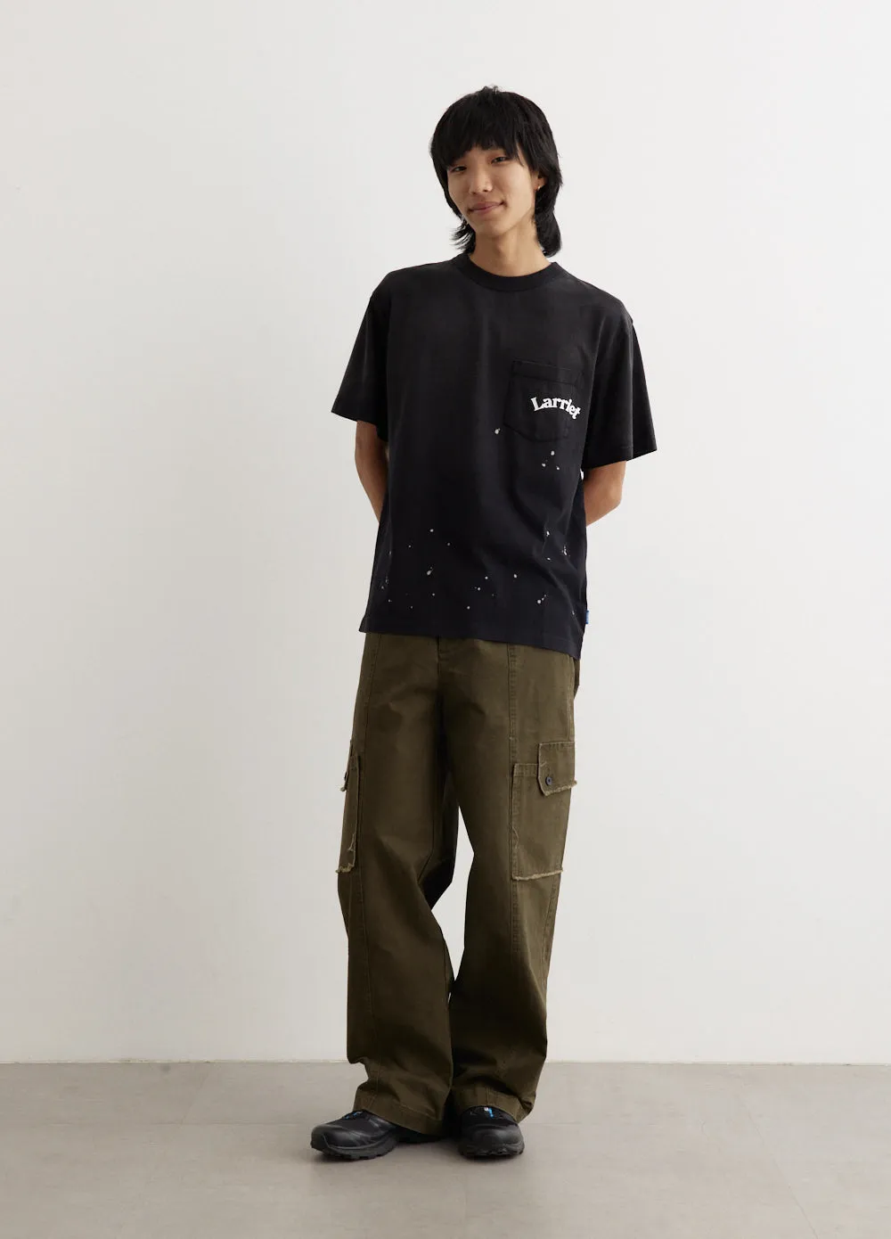 Frayed Cargo Pants