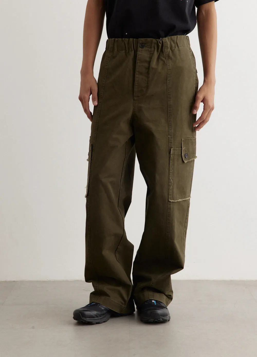 Frayed Cargo Pants