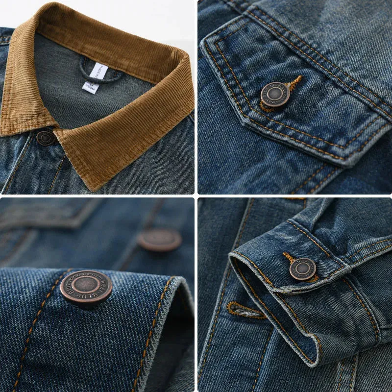 FRONTIER PATCHWORK DENIM JACKET