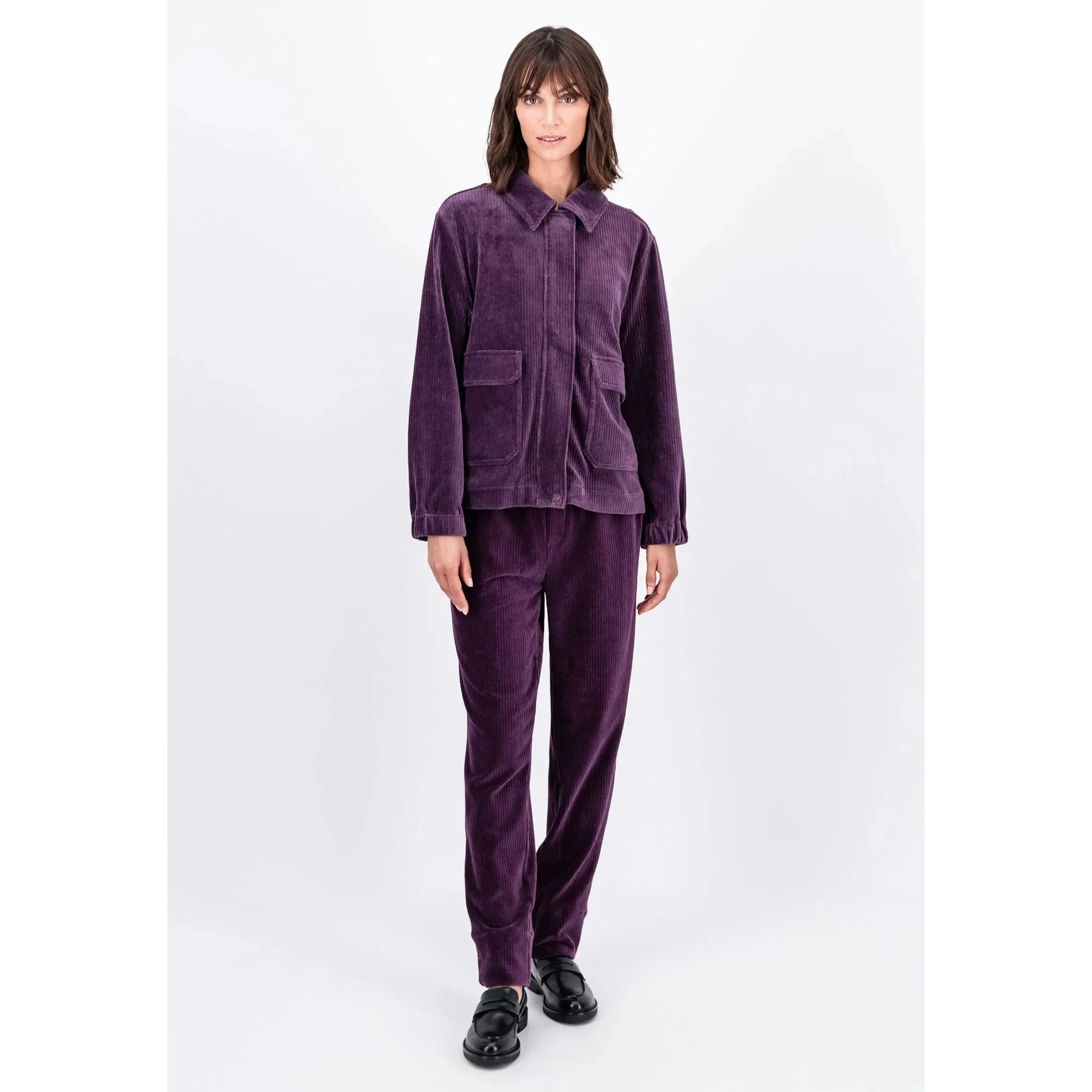 Fynch-Hatton Corduroy Jacket in Modern Plum 24095815