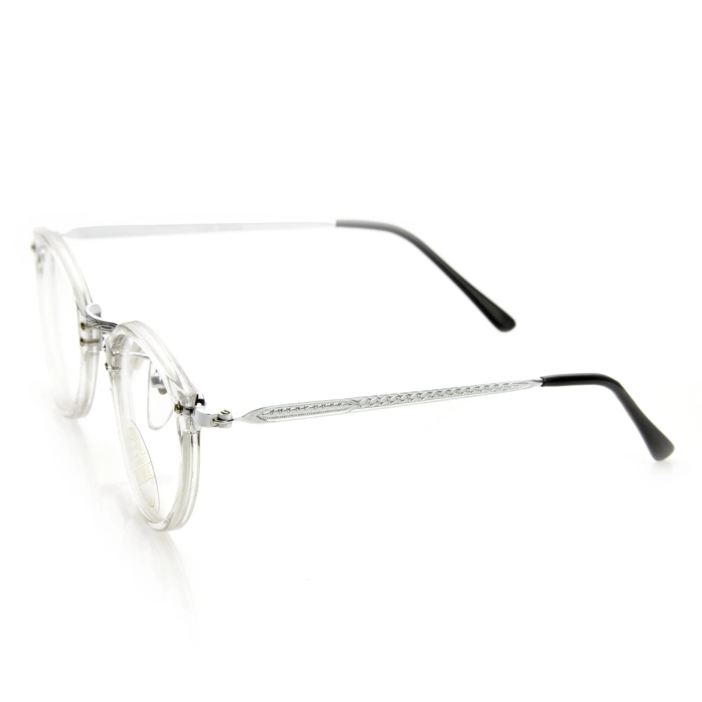 Genuine Vintage Deadstock Horned Rim Clear Lens Glasses