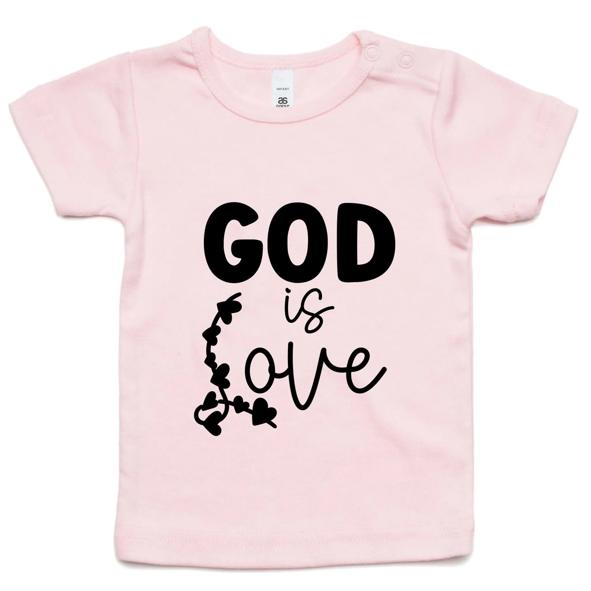 God is Love Christian Toddler Tee