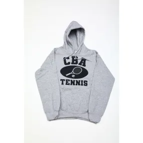 Grey Tennis Hooded Sweatshirt