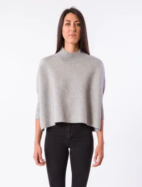 Heather Grey Aja Crop Sweater