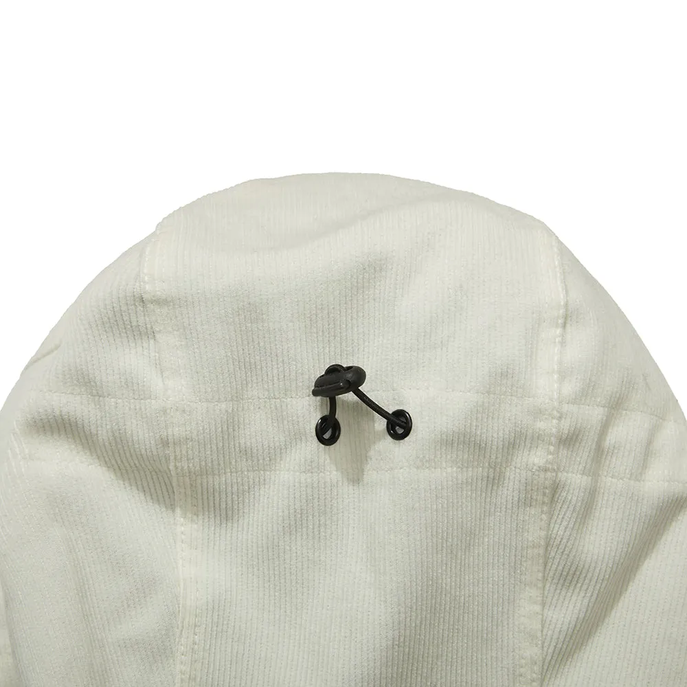 HF CORDUROY HOODED ANORAK JACKET CLASSIC BEIGE