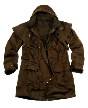 Hooded Oilskin Storm Jacket