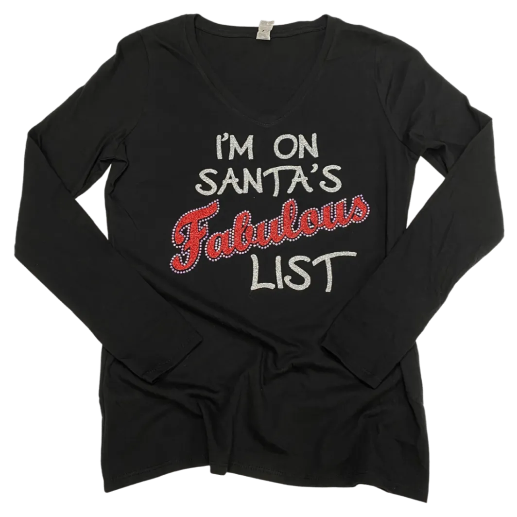 I'm on Santa's Fabulous List HV043