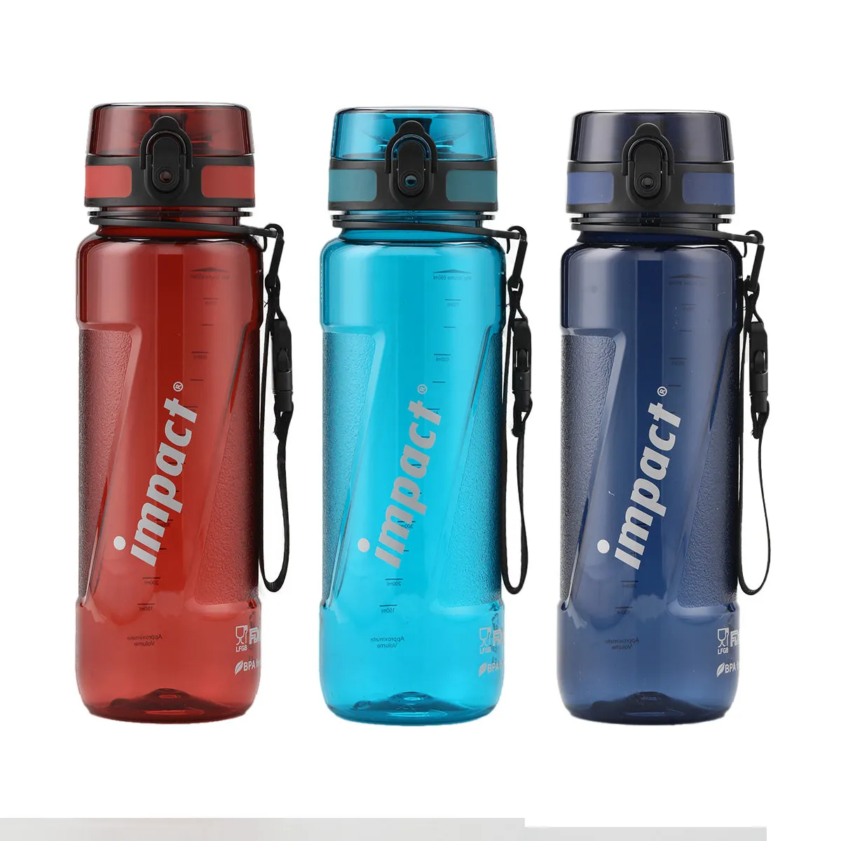 IMPACT 850-6060 - 850ML USA Tritan Sport Healthy Water Bottle