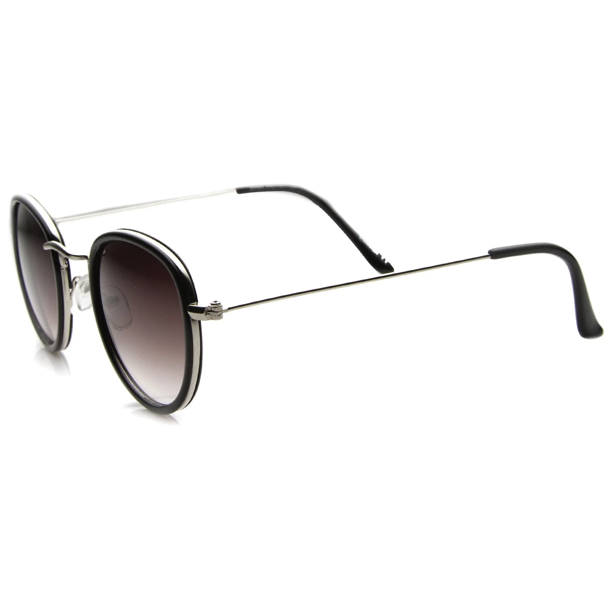 Indie Dapper Vintage Round Sunglasses