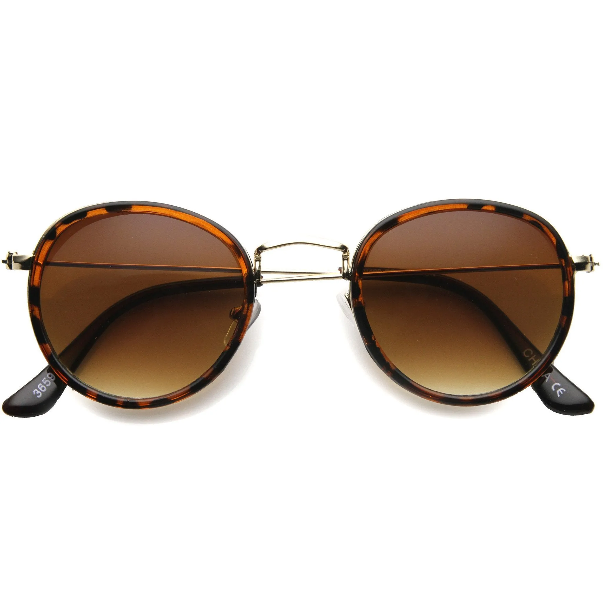 Indie Dapper Vintage Round Sunglasses