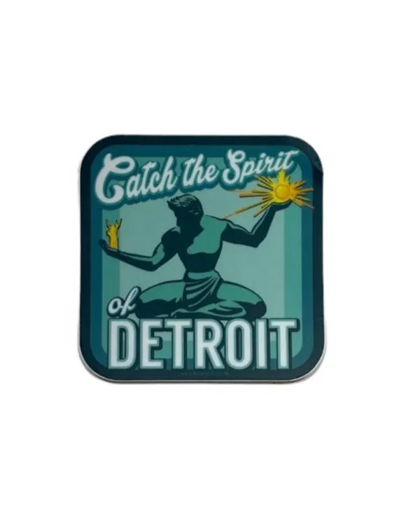 Ink Detroit - Catch the Spirit of Detroit - Vinyl Die Cut Sticker