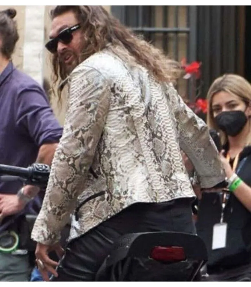 Jason Momoa's 2023 Dante Biker Jacket - Speed Up Your Halloween Vibes