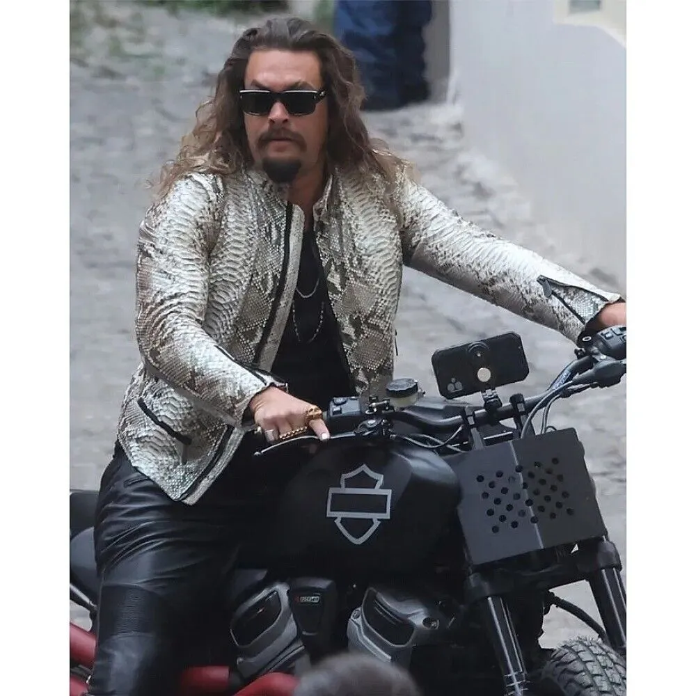 Jason Momoa's 2023 Dante Biker Jacket - Speed Up Your Halloween Vibes