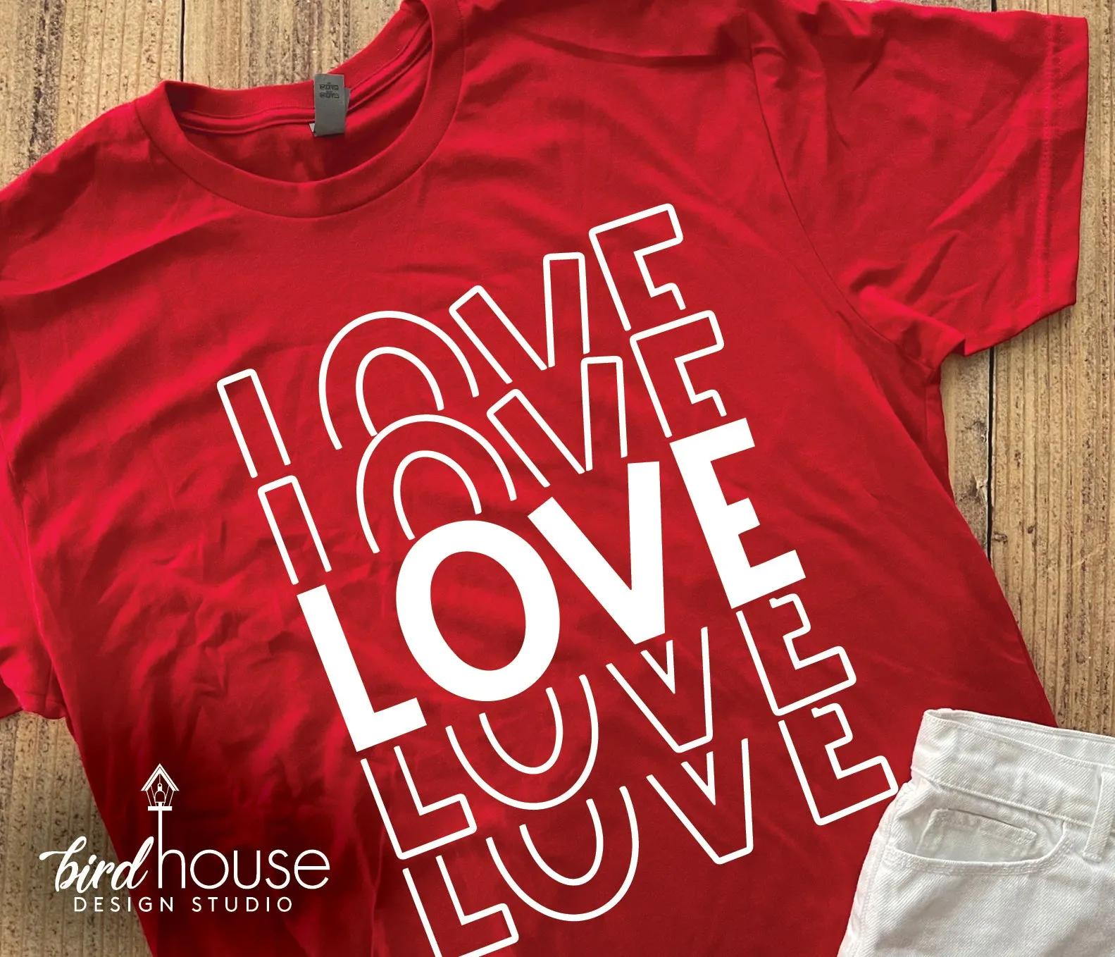 LOVE, Cute Valentine's Day Shirt