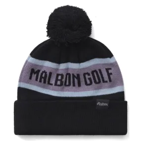 Malbon Alaska Golf Beanie Black - FW24