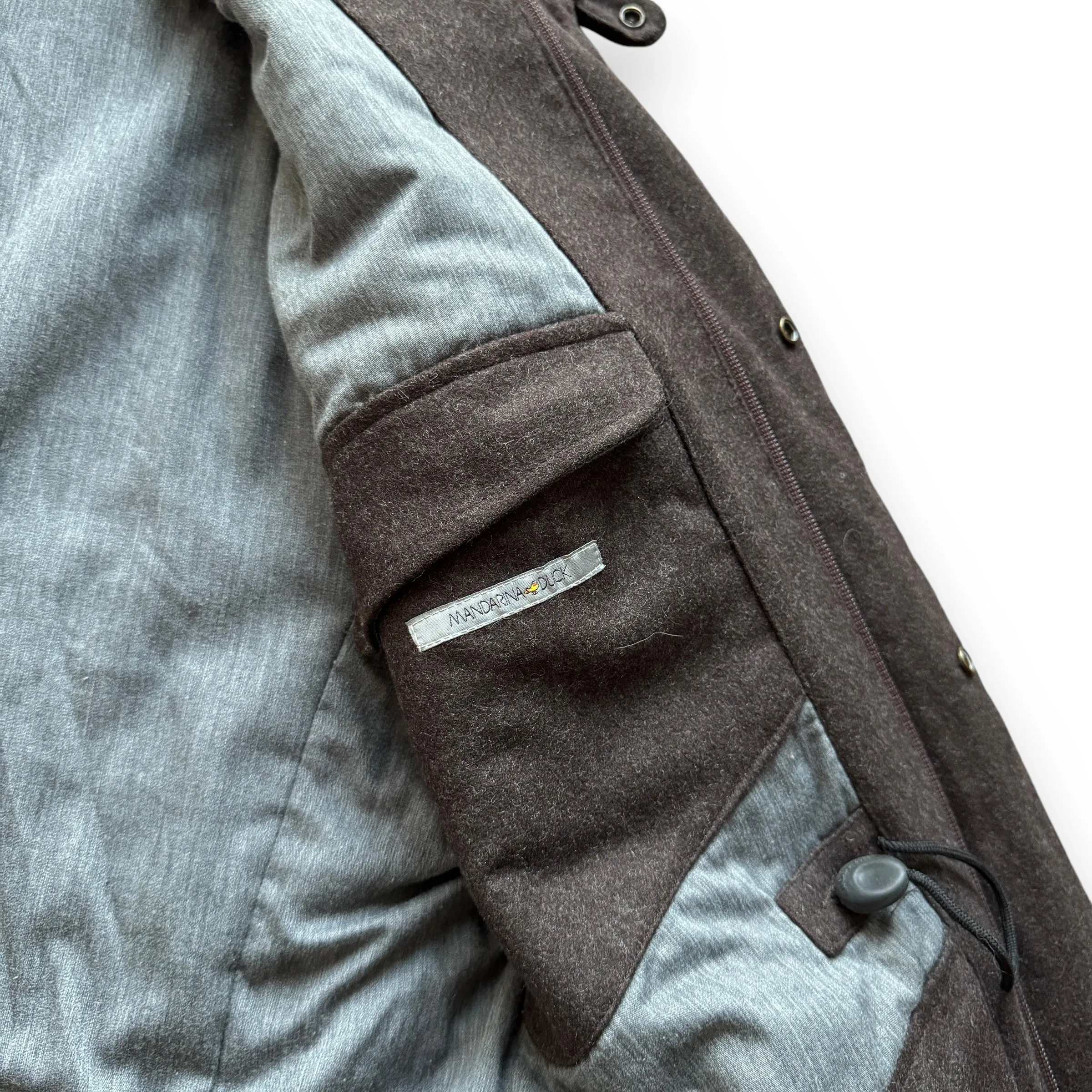 Mandarina Duck Technical Wool Field Jacket