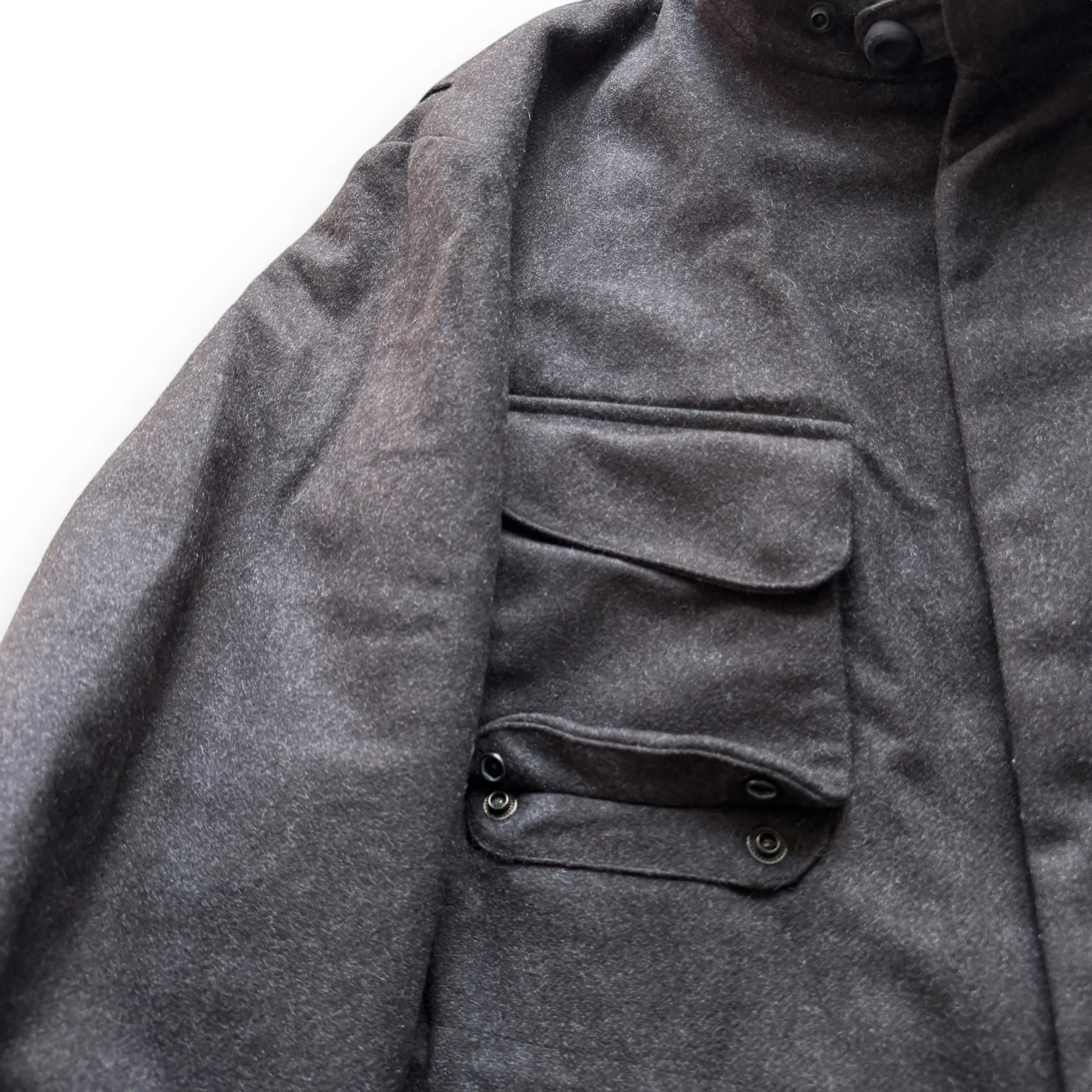 Mandarina Duck Technical Wool Field Jacket