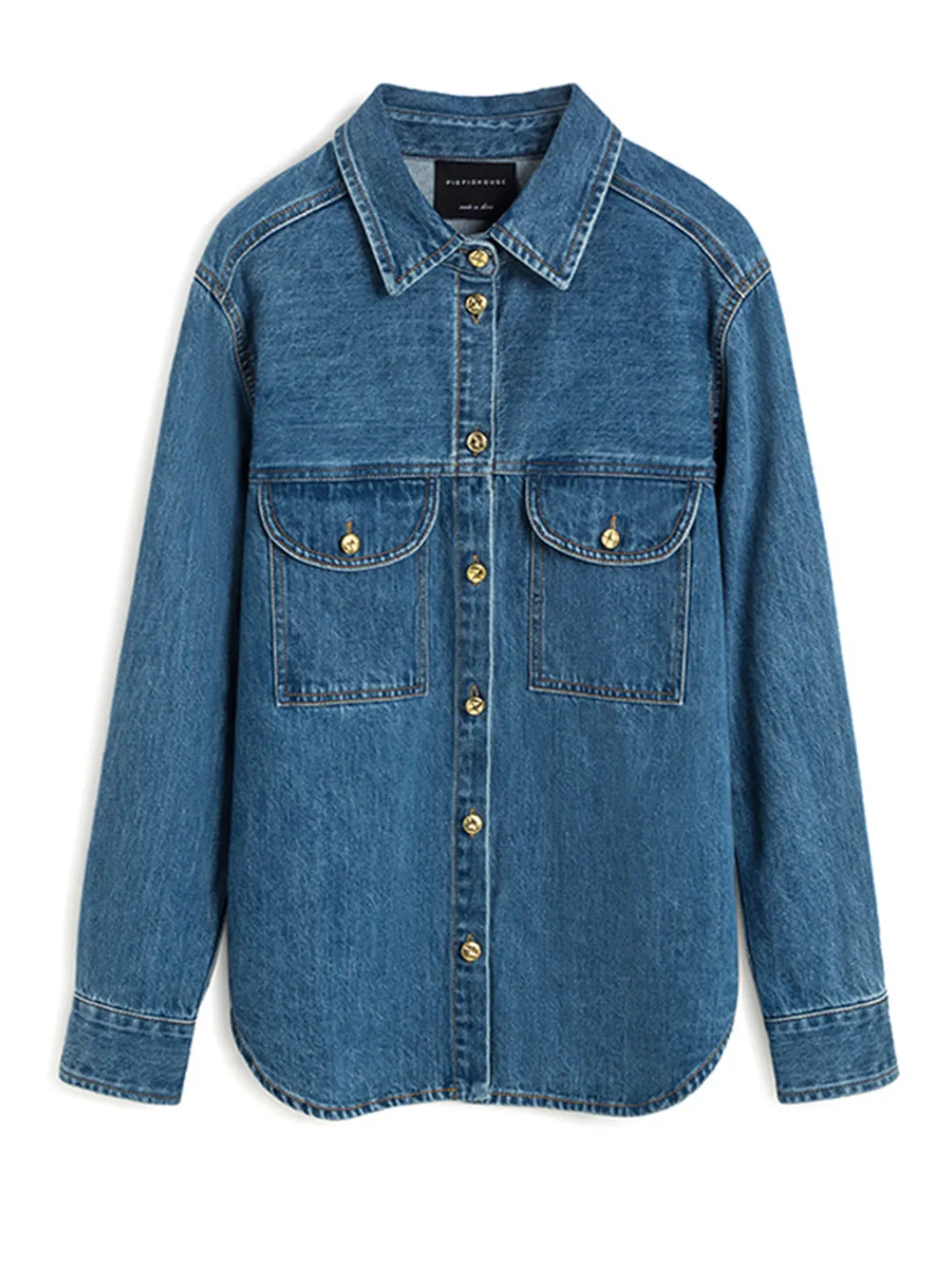 Maria Vintage Style Denim Jacket