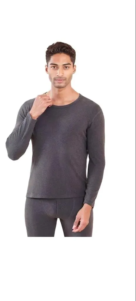 Men's 2-Piece Cotton Thermal Set with Shirt & Pants